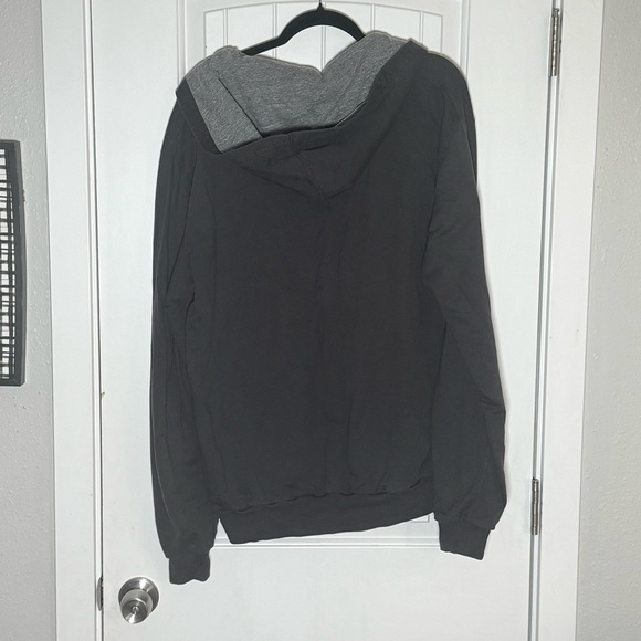 Marine Layer Charcoal Zip-Up Sweater Size XL - Picture 2 of 5
